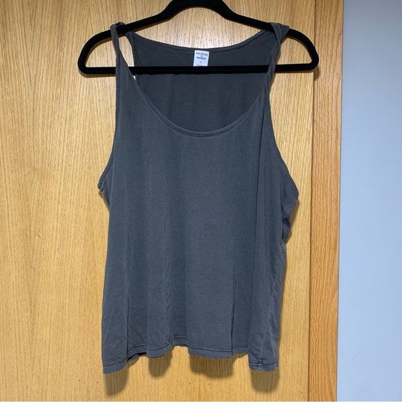 NWOT Melrose and Market Gray Twist Strap Tank - Size XL - Picture 1 of 4